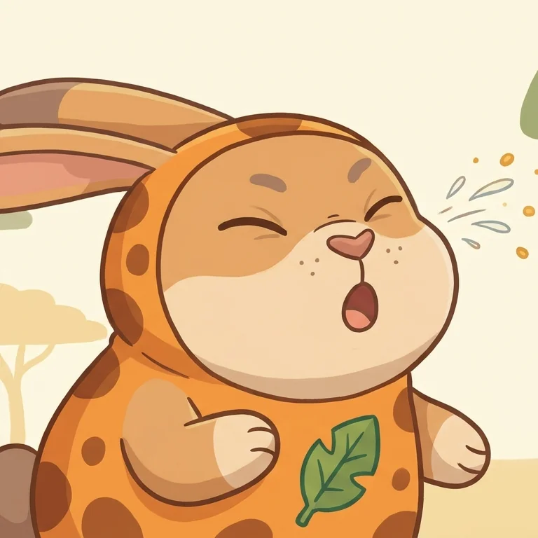 sneezing