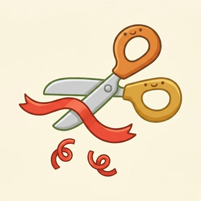 snip