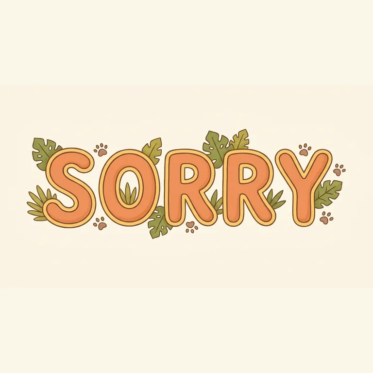 sorry