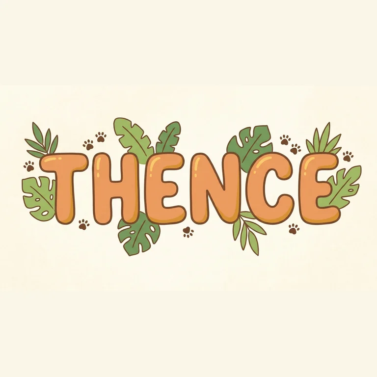 thence