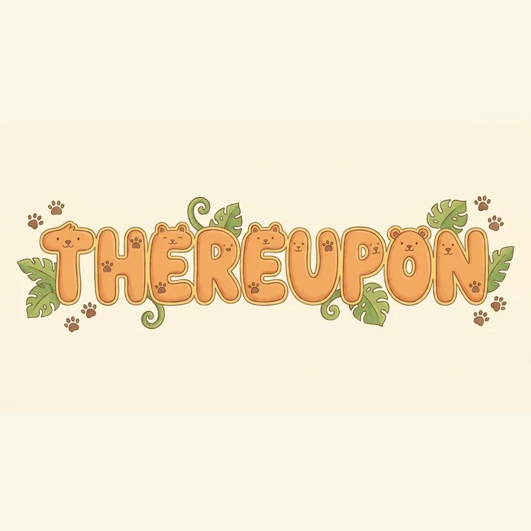 thereupon