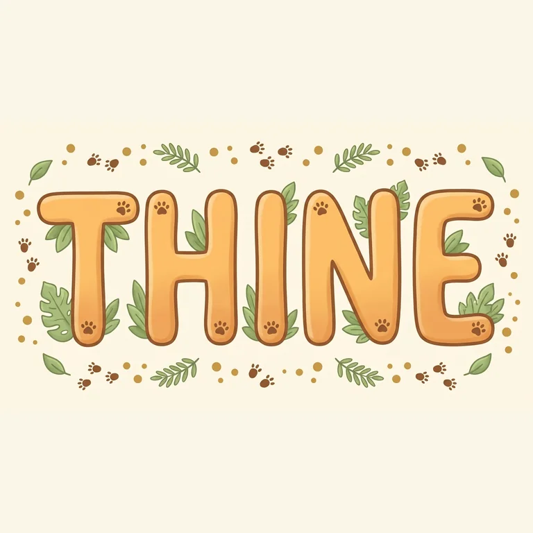 thine