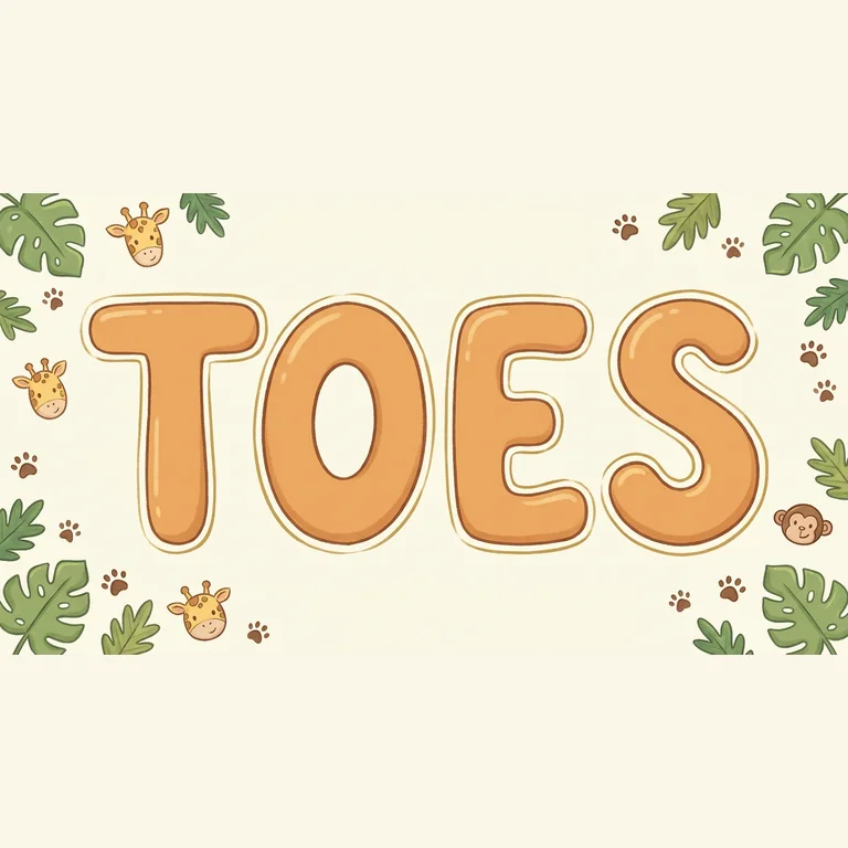 toes
